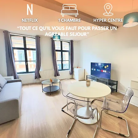 Cosy Appart- 4 Pers Netflix Hyper Centre